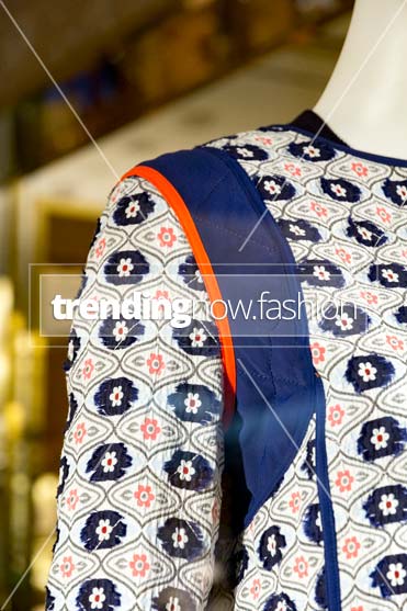 Milan shopping windows Tory Burch